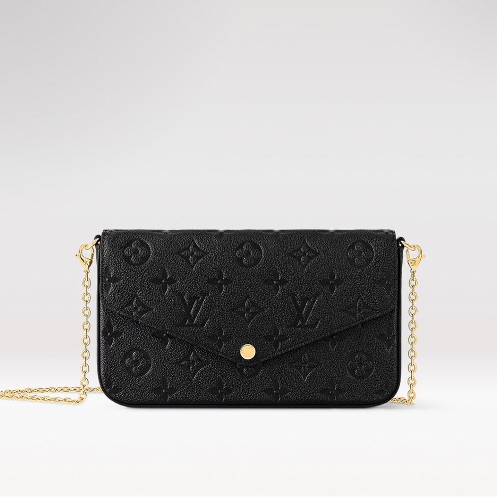 Louis Vuitton Félicie Pochette Monogram Empreinte Leather